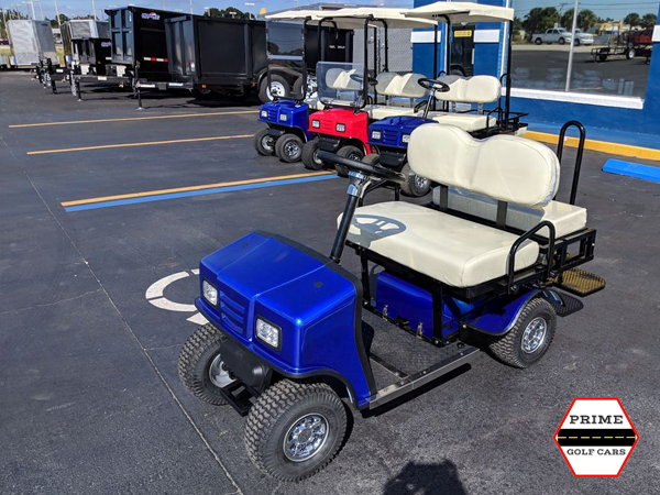 Blue Cricket SX3 Mini Mobility Golf Cart affordable golf cart rental, golf cart rent greensboro