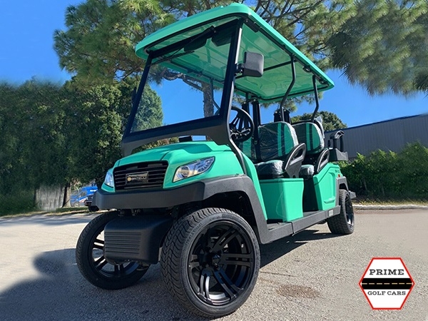 Mint Bintelli Beyond 6 Passenger Golf Cart affordable golf cart rental, golf cart rent greensboro