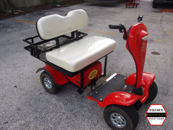Red Cricket ESV Golf Cart affordable golf cart rental, golf cart rent greensboro